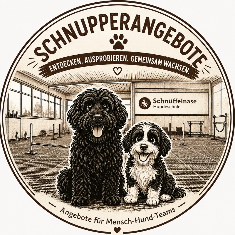 Schnupperangebote der Hundeschule Schnüffelnase